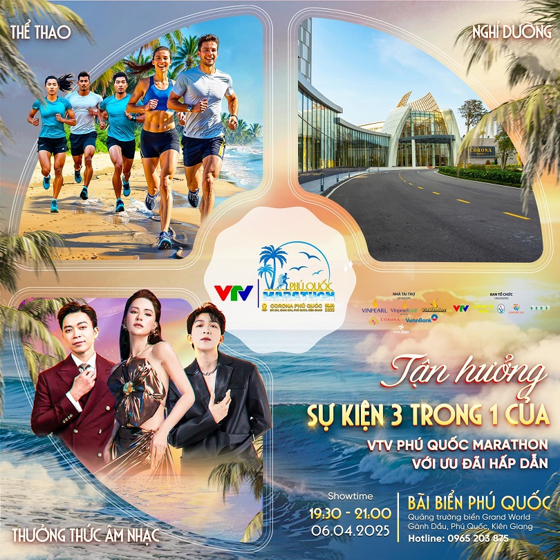 VTV Phú Quốc Marathon góp phần đưa Phú Quốc trở thành thiên đường du lịch thể thao